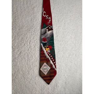Tabasco Men's Silk Christmas Tie